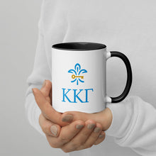 Load image into Gallery viewer, Kappa Kappa Gamma Mug with Color Inside