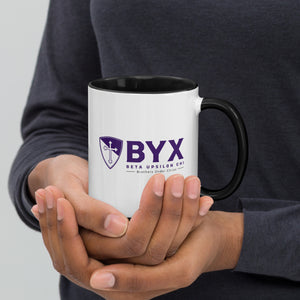 Beta Upsilon Chi Black & White Mug