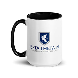 Beta Theta Pi Black & White Mug