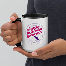 Load image into Gallery viewer, Sigma Lambda Gamma Mug With Color Inside