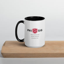 Load image into Gallery viewer, Phi Sigma Kappa Mug with Color Inside