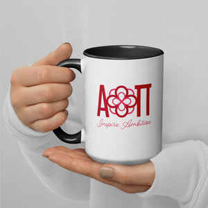 Alpha Omicron Pi Mug Mug with Color Inside