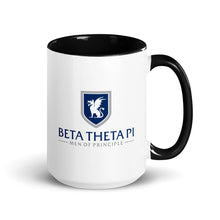 Load image into Gallery viewer, Beta Theta Pi Black &amp; White Mug