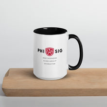 Load image into Gallery viewer, Phi Sigma Kappa Mug with Color Inside