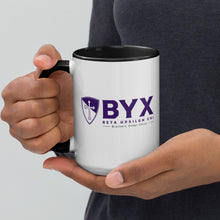 Load image into Gallery viewer, Beta Upsilon Chi Black &amp; White Mug