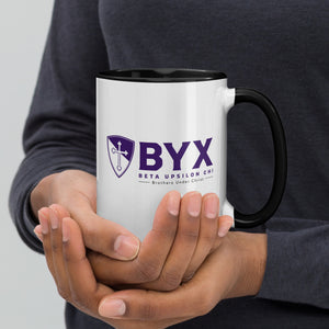 Beta Upsilon Chi Black & White Mug