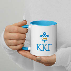 Kappa Kappa Gamma Mug with Color Inside