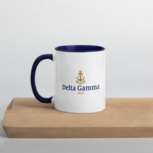 Load image into Gallery viewer, Delta Gamma Mug with Color Inside