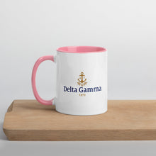 Load image into Gallery viewer, Delta Gamma Mug with Color Inside