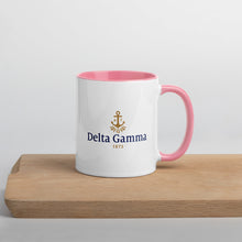 Load image into Gallery viewer, Delta Gamma Mug with Color Inside