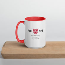 Load image into Gallery viewer, Phi Sigma Kappa Mug with Color Inside