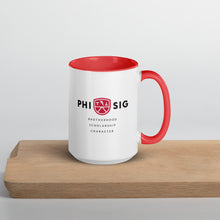 Load image into Gallery viewer, Phi Sigma Kappa Mug with Color Inside