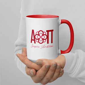 Alpha Omicron Pi Mug Mug with Color Inside