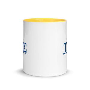 Tau Beta Sigma Mug with Color Inside