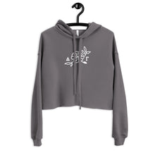 Load image into Gallery viewer, Delta Gamma Flower Crop Hoodie