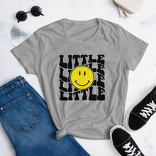 Load image into Gallery viewer, Little Smiley Face Yellow Sorority T-Shirt