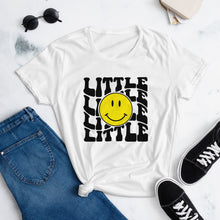 Load image into Gallery viewer, Little Smiley Face Yellow Sorority T-Shirt