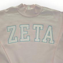 Load image into Gallery viewer, ZETA Mockneck - Pink, White &amp; Mystik Ocean