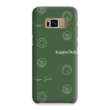 Load image into Gallery viewer, Kappa Delta Step Pattern Snap Phone Case - Dark Olive