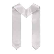 Load image into Gallery viewer, Sigma Sigma Sigma Graduation Stole With Crest - White