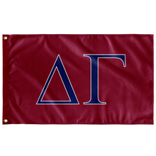Load image into Gallery viewer, Delta Gamma Sorority Flag - Hope Rose, Wave Navy &amp; White