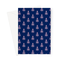 Load image into Gallery viewer, Delta Gamma Greeting Card - Delta Gamma Navy &amp; Delta Gamma Pink