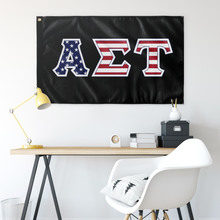 Load image into Gallery viewer, Alpha Sigma Tau  American Flag - Black