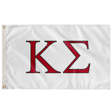 Load image into Gallery viewer, Kappa Sigma Fraternity Flag 