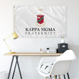 Kappa Sigma Vertical Logo Fraternity Flag