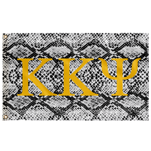 Load image into Gallery viewer, Kappa Kappa Psi Snakeskin Fraternity Flag