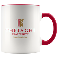 Load image into Gallery viewer, Thet Chi Mug Red - Greek Mugs - Fraternity Gifts - Theta Chi Gifts 