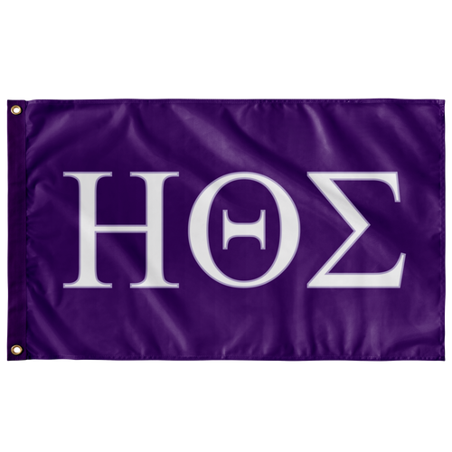 Eta Theta Sigma Greel Flag - Purple, White & Lavender