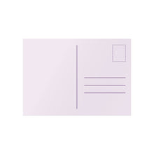 Load image into Gallery viewer, Sigma Kappa Live With Heart Gradient Classic Postcard