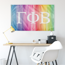 Load image into Gallery viewer, Gamma Phi Beta Color Spectrum Sorority Flag