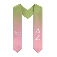 Load image into Gallery viewer, Delta Zeta Gradient Sorority Stole