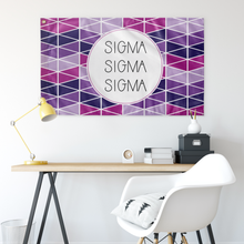 Load image into Gallery viewer, Sigma Sigma Sigma Abstract Sorority Flag