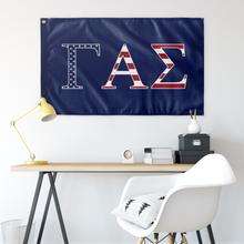 Load image into Gallery viewer, Gamma Alpha Sigma USA Flag - Blue