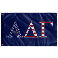 Alpha Delta Gamma USA Flag - Blue
