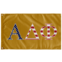 Load image into Gallery viewer, Alpha Delta Phi USA Flag - Gold