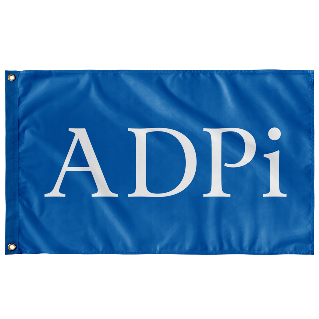 ADPi Sorority Flag - Azure & White
