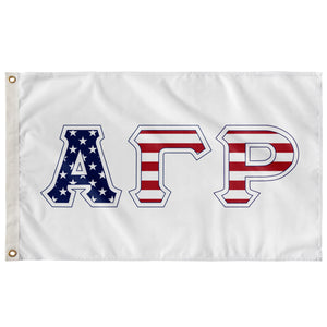 Alpha Gamma Rho Stars & Stripes Flag