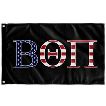 Load image into Gallery viewer, Beta Theta Pi USA Flag - Black