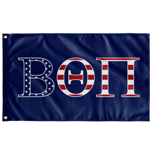 Load image into Gallery viewer, Beta Theta Pi USA Flag - Blue