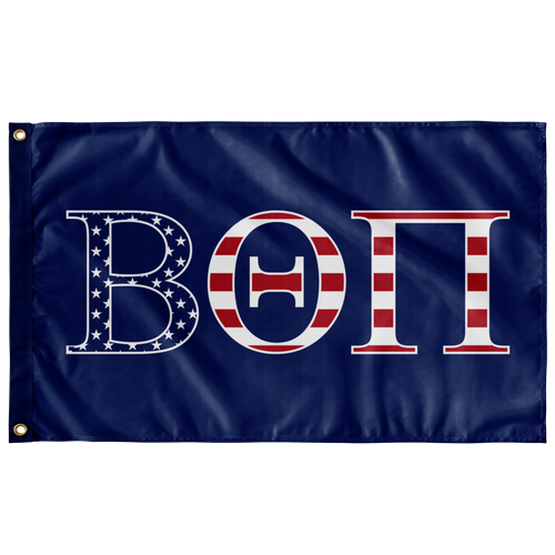 Beta Theta Pi USA Flag - Blue