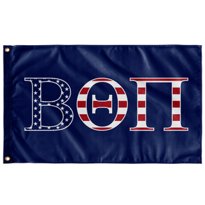Beta Theta Pi USA Flag - Blue