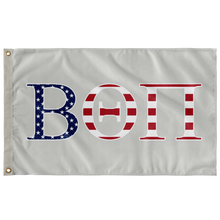 Load image into Gallery viewer, Beta Theta Pi USA Flag - Cool Gray