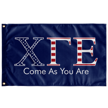 Load image into Gallery viewer, Chi Gamma Epsilon Come As You Are USA Flag - Blue