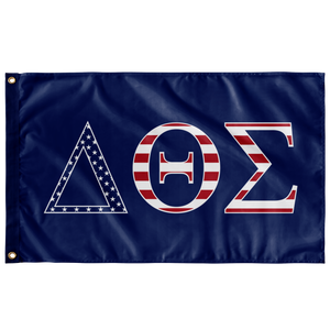 Delta Theta Sigma USA Flag