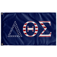 Delta Theta Sigma USA Flag