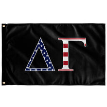 Load image into Gallery viewer, Delta Gamma USA Flag - Black